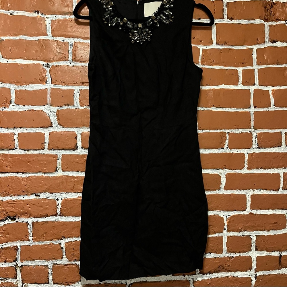 3.1 Phillip Lim Black Embellished Mini Dress